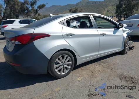 2015 Hyundai Elantra Se from USA, damaged, VIN KMHDH4AE4FU262127